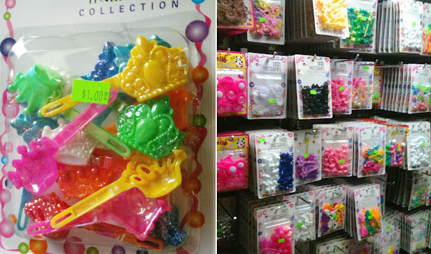 friday flowers hair barrette necklaces