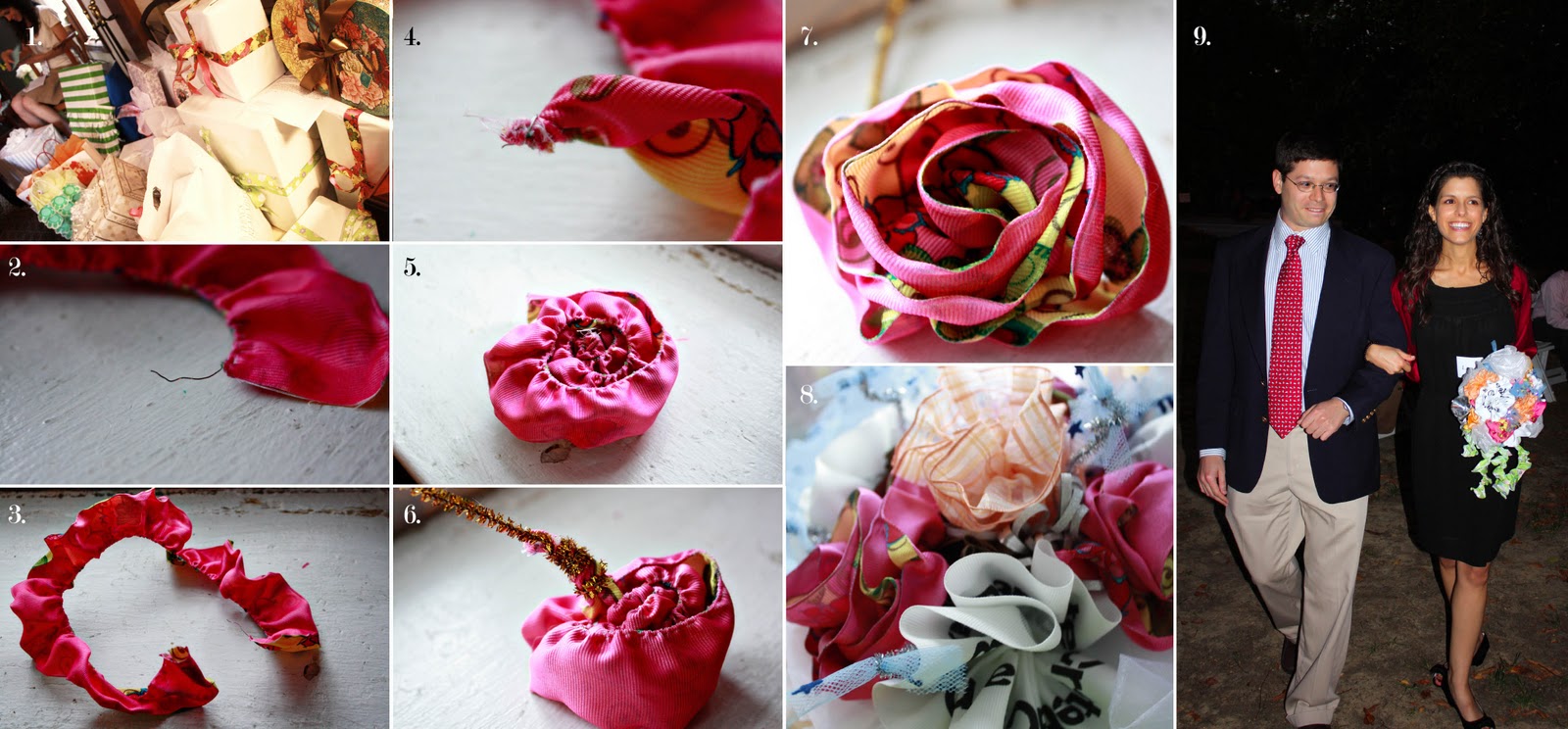 friday flowers riboon rose rehersal bouquet aunt peaches purple riboon
