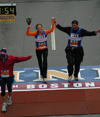 Nick's sister Heather's first Boston Marathon (2007)