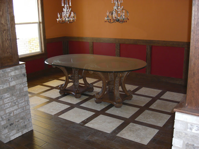 Formal Dining tile and hardwood