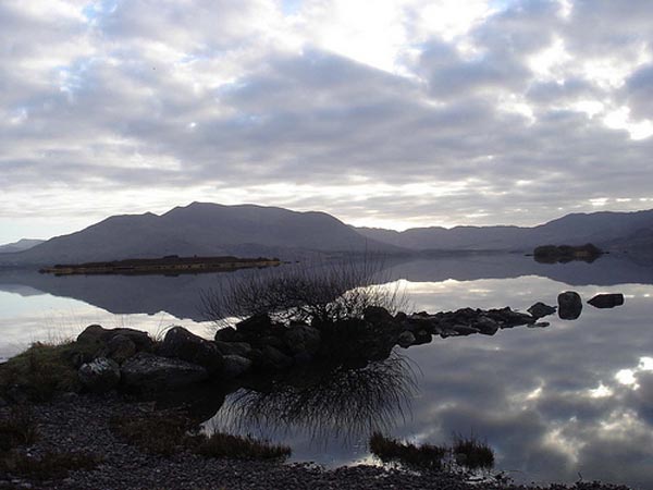 Lough Currane, il y a quelques jours. Il est difficile de prendre du poisson en de telles condition