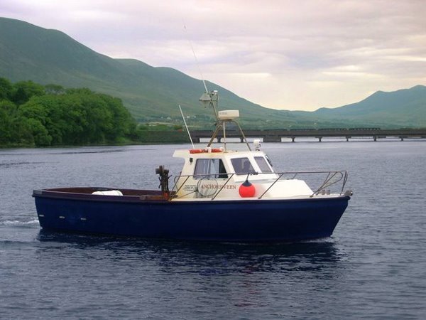 Le "Anchorsiveen", un bateau de renommee internationale pour la peche en mer