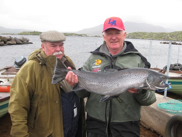 Mai 2009: Neuer Rekord von Meerforelle in lough Currane / Waterville