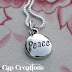 New in the shop! Message Necklace & Simple Pearl Earrings