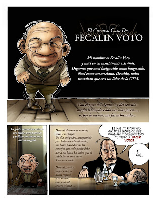  Cartónes Póliticos.  FECALIN+VOTO+3