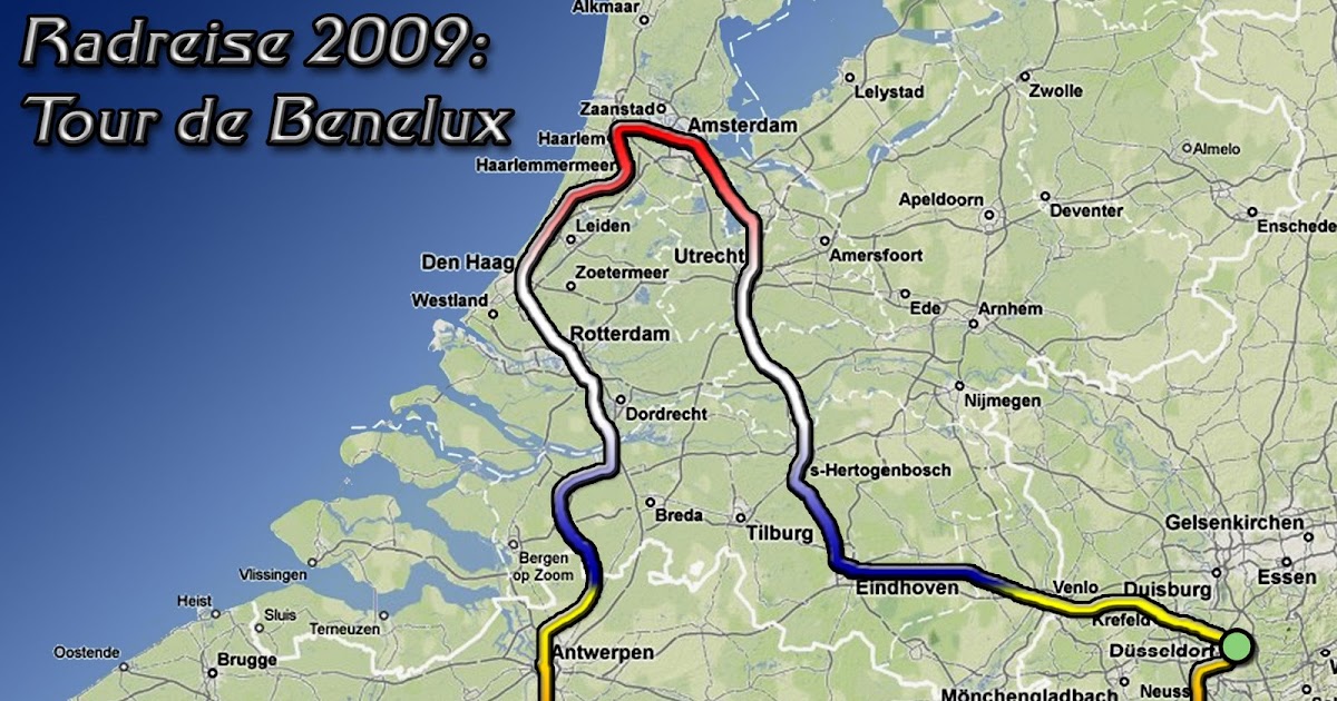 Max on Tour der offizielle Blog Radreise 2009 Tour de Benelux