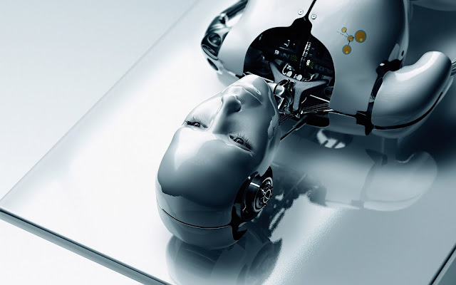 wallpaper wide hd. Humanoid Robot Wallpaper