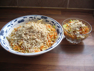 Snow Bbq with Ramen Coleslaw by Ng @ Whats for Dinner?