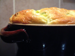 Leek and Cheddar Souffle by Ng @ Whats for Dinner?