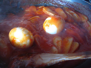 Tteokbokki: spicy Korean rice cake/noddles By Ng @ What's for Dinner?