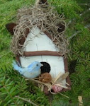 birdhouse ornament