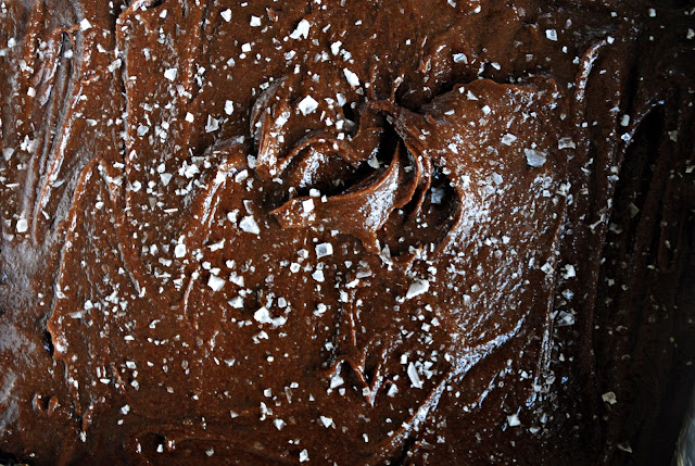 Salted Fudge Brownies l SimplyScratch.com