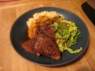 balsamic and thyme steak