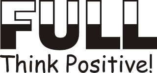 Half Full Think Positive