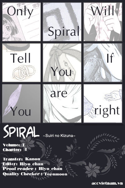 Spiral: Suiri no Kizuna