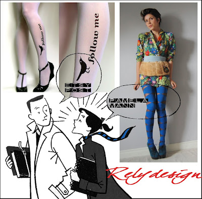 Relydesign- pamela mann & Post Relydesign, pamela mann,post, etsy, calze, tights, collants