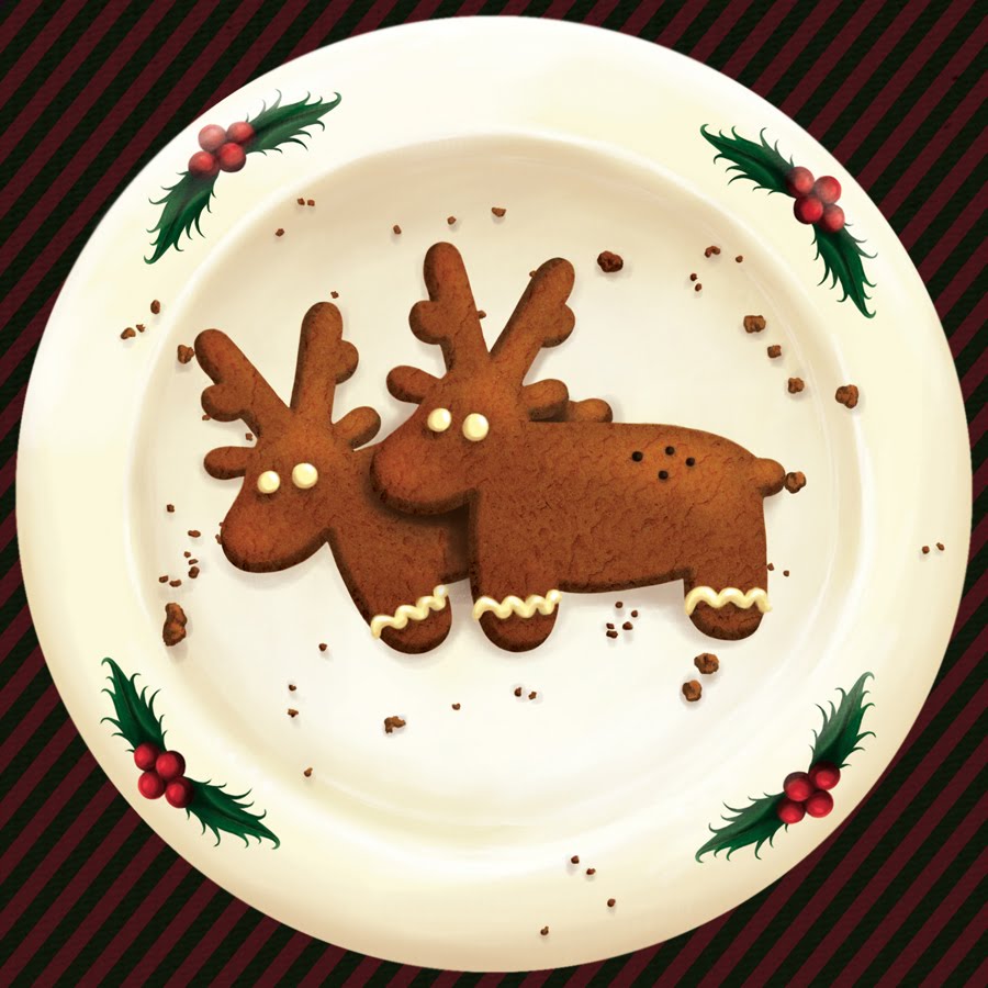illustralog gingerbread animals illustralog gingerbread animals