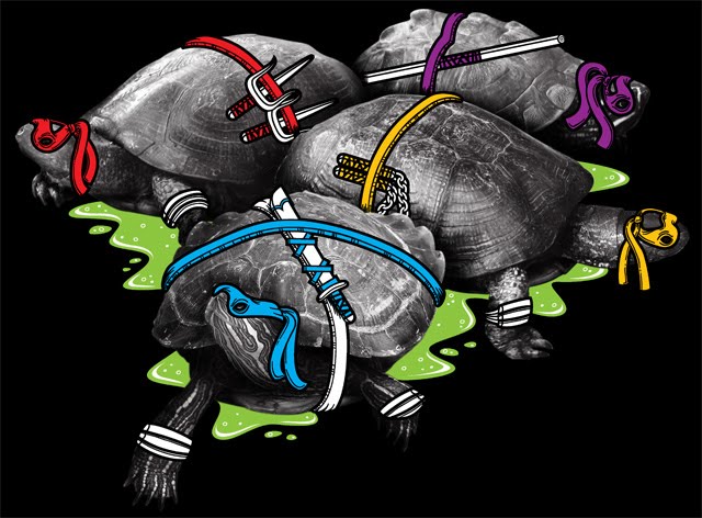 Como serian las tortugas ninjas en la vida real Como serian las tortugas ninjas en la vida real