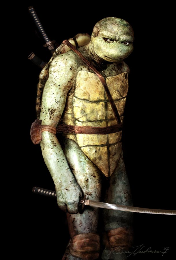 Como serian las tortugas ninjas en la vida real Como serian las tortugas ninjas en la vida real