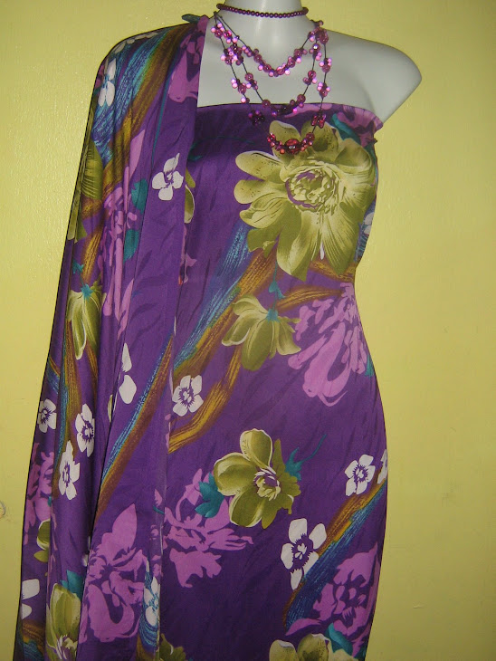 KCS 904D: KOREAN SILKY CHIFFON, 4 METER