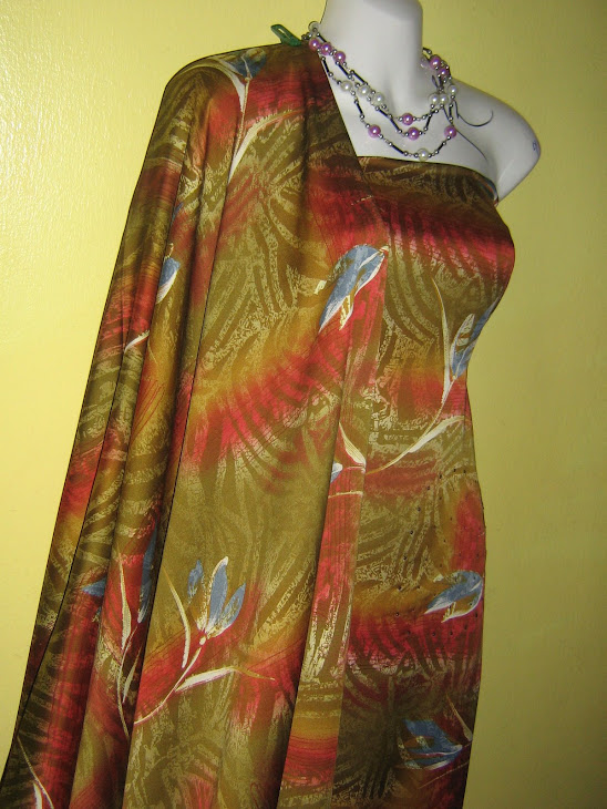 ISW 941D: INDIAN SILK WASHABLE EXCLUSIVE DESIGN, 4 METER, BERMANIK