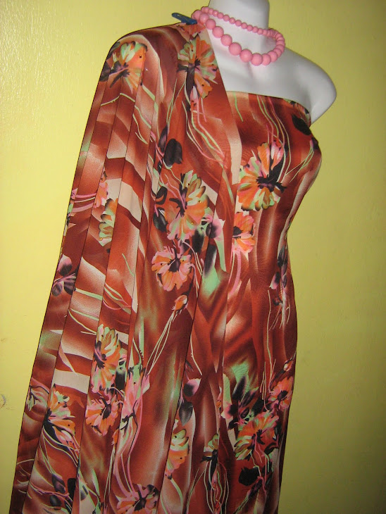 KCMBY 1116C: KOREAN CHIFFON MATCHING BY YNR, 2M+2M, BHG BAJU BERBATU DAN SEDERHANA JARANG