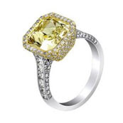 Image of 14th most expensive gold and diamond ring jewelry