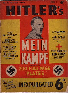 'The most devoted Protestant could stand side by side with the most devoted Catholic in our ranks without having his conscience disturbed in the slightest as far as concerned his religious convictions.' Adolf Hitler, 'Mein Kampf'