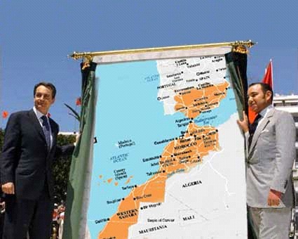 Incidente de la isla de Perejil - Página 2 Mapa+Marruecos