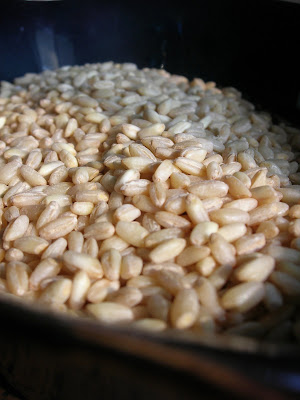 I had bought a big bag of soft wheat berries for another recipe Spinach with Soft Wheat Berries (Buğdaylı Ispanak)