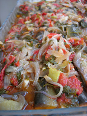 is one of the most popular olive oil dishes of Turkish cuisine Vegeterian Stuffed Eggplants (İmam Bayıldı)