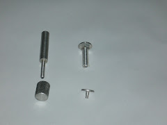 piezas en aluminio (perilla,esparrago macho hembra )