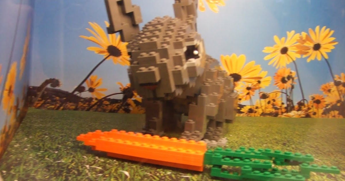 Describe Happy: Lego Rabbit