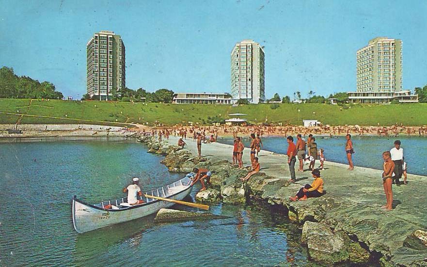 Vederi din trecut Eforie Nord Plaja Steaua de Mare 1977
