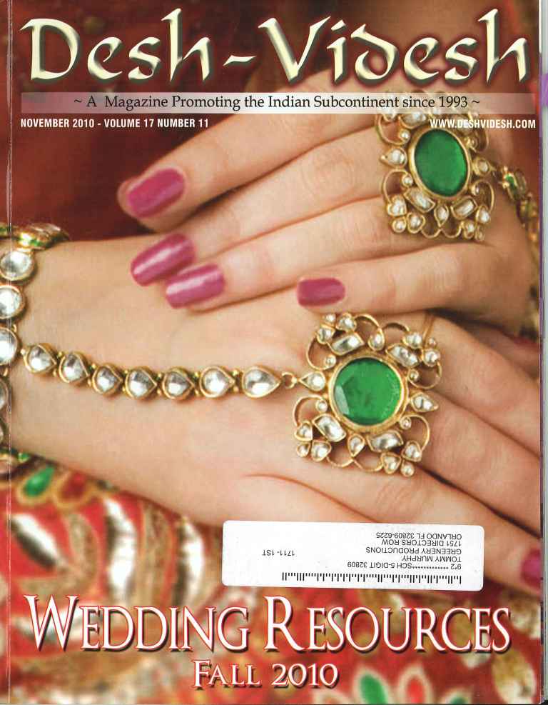 Greenery Productions participated in it's first Indian wedding show produced