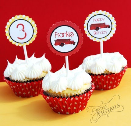 Truck Cupcake Toppers Truck Cupcake Toppers