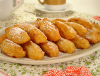 Bolinho de Arroz com Banana e Canela (vegana)