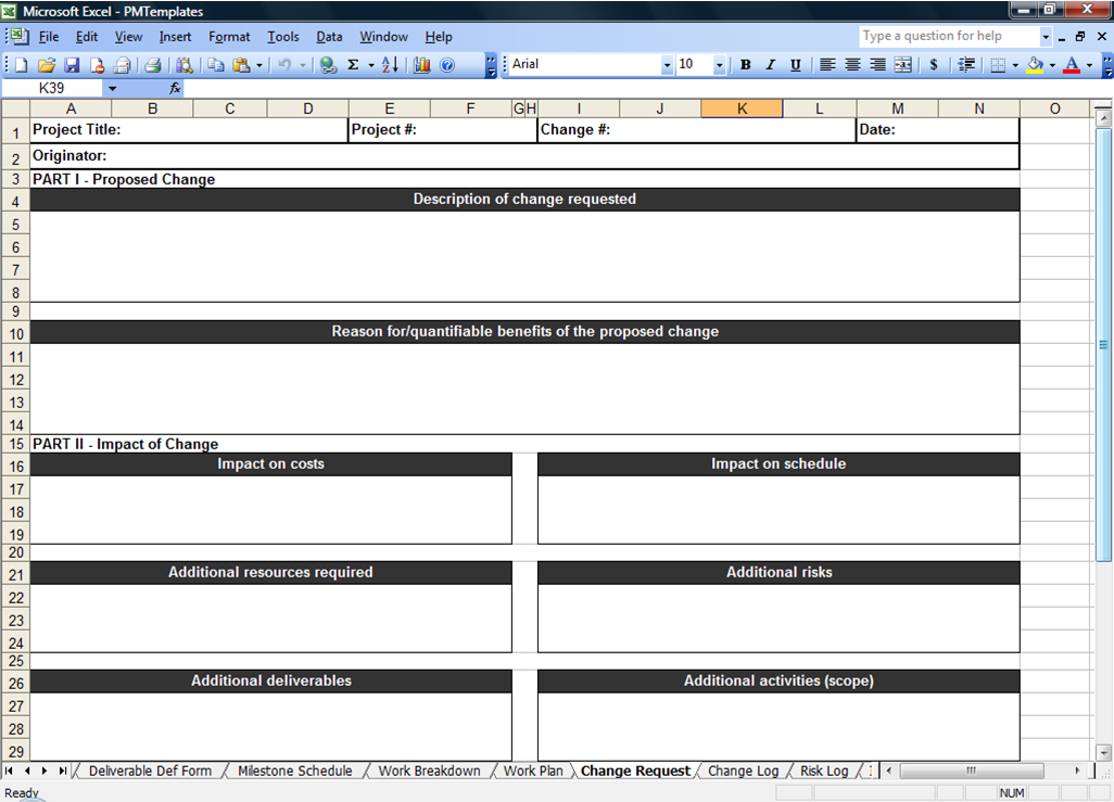 Free Dowload Project Templates