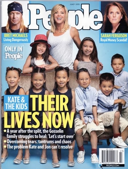 15 Minutes, Gosselin Style: Kids exploited all over People cover this week