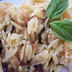 Orzo with Parmesan and Basil