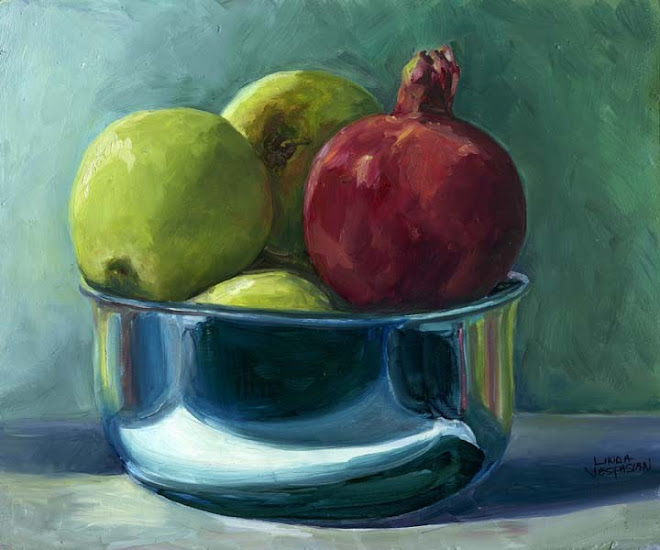"Green Apples and a Pomegranate"