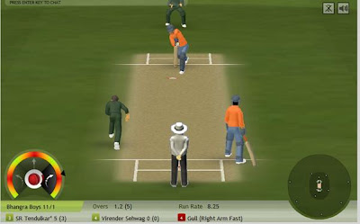 Site Blogspot  Games  Free  Phones on Howzat   A Free Multiplayer Online Cricket Game