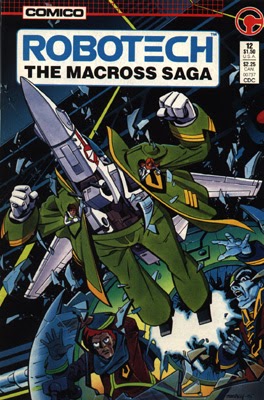 Robotech Comics Blog Robotech The Macross Saga Comico The Comic Company