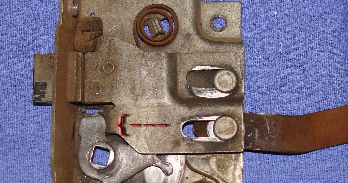1950 Dodge Pickup Project Fix that door latch mechanism.