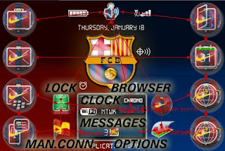 BlackBerry*Venezuela: Tema fc barcelona para 8520