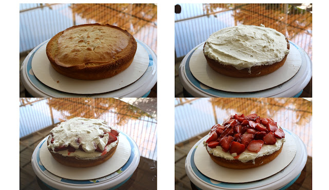 Strawberry Shortcake Cake