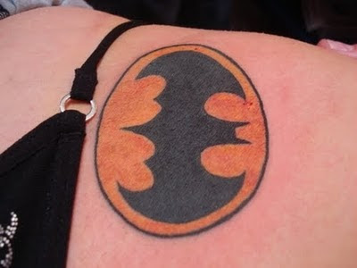 Batman Color Tattoos Batman Color Tattoos Posted by art designs at 253 AM
