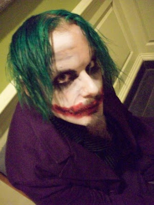 Heath Ledger as the Joker tattoo was done at the Arizona mesa show 09,