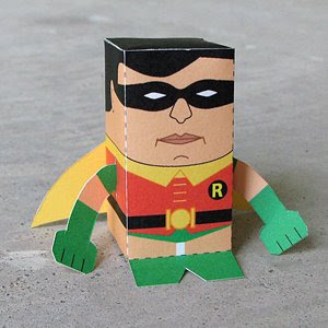 Classic BATMAN AND ROBIN Paper