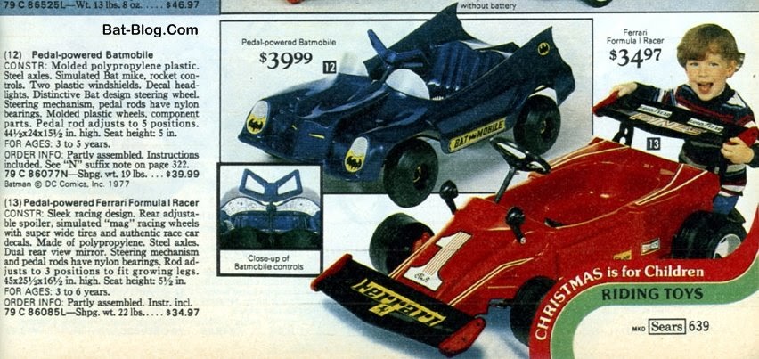 batman pedal car
